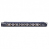 EXTRALINK 12 Port Passive or 802.3af/at PoE Injector 1 GbE 18v ~ 57v DC Rack 19