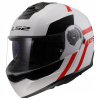 MOTOCYKLOVÁ PRILBA LS2 FF908 STROBE II AUTOX biela červená ECE 22.06