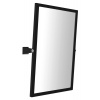 Sapho HANDICAP zrkadlo výklopné 40x60cm, čierna XH007B