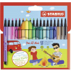 Fixy STABILO Pen 68 Mini kartónové púzdro 18 farieb (4006381379694)