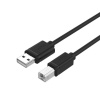 UNITEK Y-C420GBK USB kábel USB 2.0 3 m USB A USB B Čierna
