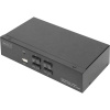 Digitus DS-12880 4 + 1 port prepínač KVM HDMI 3840 x 2160 Pixel; DS-12880