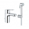 GROHE BauEdge Páková umývadlová batéria so sprškou, DN 15 S-Size - 23757000 GRO 23757000