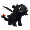 Plyšová hračka DRAGON 40 cm ČIERNY