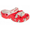 Crocs HELLO KITTY ČERVENÉ CLASSIC CLOG DETSKÉ 210576-90H 32-33