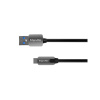 Kabel KRUGER a MATZ KM0347 USB 3.0/USB-C 0,5m Black