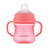 Canpol Babies nevylievací hrnček s mäkkým náustkom ružový 150 ml
