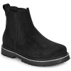 BIRKENSTOCK Polokozačky Highwood Slip On Mid W LEVE Black Čierna