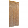 vidaXL Bambusový záves do dverí, 90x200 cm - Hnedá - 171205-105491