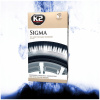 Čiernidlo na pneumatiky K2 Sigma 500 ml + aplikátor Dressing Lesk Pneumatiky