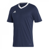 adidas Entrada 22 Short Sleeve Jersey Top Mens Navy S