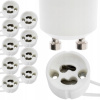 10 x pripojovacie zásuvky GU10 LED žiarovka