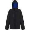 Regatta Professional Bunda Navigate TRA 705, softshellová COT36A705zv405-black/new r 2XL Černá/modrá královská