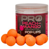 Starbaits Plávajúce boilies Pop Up Pro Peach & Mango 50g - 12mm
