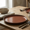 Plochý tanier 26 cm škorica CARACTERE - REVOL (novinka)
