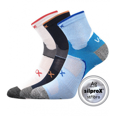 Voxx Maxterik silproX Detské ponožky - 3 páry BM000000608000100462 mix A - chlapec 20-24 (14-16)