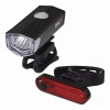 Sada EMOS LED predná + zadná dobíjacia baterka
