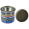 REVELL 40 Čierno zelená matná syntetická modelárska farba, 14ml (REVELL 32140 BLACK GREEN MAT 14ml 0,47fl oz EMAIL COLOR)