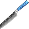 IZMAEL Kuchynský nôž Blade Kiritsuke/Modrá 18 cm