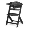 KINDERKRAFT Stolička jedálenská Enock Black, Premium 80x52x8 čierna