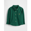 GAP Detská oversize popelínová košeľa Oxford Zelená 18-24M Zelená Zelená
