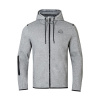 Kappa Tech FL Full Zip pánska mikina Grey Marl S