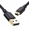 Kábel Ugreen USB typ C - USB typ C 1 m čierny