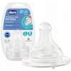 Chicco cumlík na fľašu Perfect 5/Well Being fyziologický stredný prietok 2 ks V001517