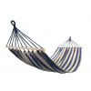 Sedco Houpací síť - PolyCotton 200x90 cm (bílá/modrá)