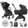 EASYWALKER Kočárek kombinovaný Rockey S Pure Black (VP-F188674)
