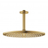 GROHE Rainshower Cosmopolitan 310 - Hlavová sprcha, 1 prúd, so sprchovým ramenom, kartáčovaný Cool Sunrise 26067GN0