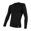 Pánske funkčné tričko s dlhým rukávom SENSOR Coolmax Tech black XL