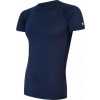 Pánské termo triko SENSOR Merino Active deep blue Velikost: XL, Barva: Modrá