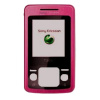 Přední kryt Sony Ericsson T303 Cherry Pink tmavě růžový