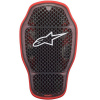 CHRÁNIČ NUCLEON KR-1 CELLI VKLADACIA CERTIFIKÁCIA CE2, ALPINESTARS (TRANSPARENTNÍ/ŠEDÁ/ČERVENÁ) 2024 Veľkosť: L