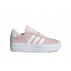 Dámske tenisky platforma ružové adidas VL COURT BOLD IH9996 38 2/3