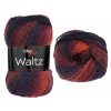 Duhová příze Waltz 100g multicolor 17