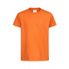 Tričko STEDMAN Classic-T JUNIOR Crew Neck, Orange oranžová, 2XS