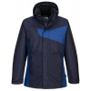 Portwest PW260 Zimná bunda PW2 S, Námornícka modrá-Kráľovská modrá