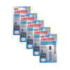 Loctite 454 - 3 g, sekundové lepidlo , 5 x Loctite 454 - 3 g