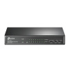 TPL TP-Link TL-SF1009P sieťový prepínač Nespravované Fast Ethernet (10/100) Podpora napájania cez Ethernet (PoE) Čierna
