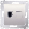 Kontakt-Simon Kontakt Simon HDMI zásuvka Simon 54 krémová (DGHDMI.01/41)