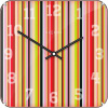 Designové nástěnné hodiny 3169 Nextime Smithy Dome Square 35cm