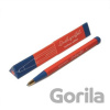 Drehgriffel Nr. 1 Red/Royal Blue Bauhaus Edition Ballpoint pen (Royal Blue ink) - Leuchtturm1917
