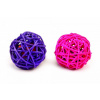 Beeztees Balónik ratanový s catnipom 18cm
