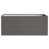 ROJAPLAST Záhon vyvýšený Premium, plech, antracit 180 x 90 x 76 cm