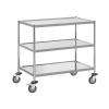 Servírovací vozík - 3 police - do 60 kg - police: 82 x 50 cm - Royal Catering RC SSTWH 01