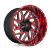 Fuel D691 TRITON disk 22x10 5x114.3/5x127 78.1 ET-18, Candy red