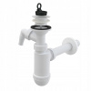 Umyvadlový sifón DN32 s prípojkou, sitko z plastu