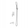 Omnires Parma Bathtub chróm-biely (Omnires Parma Bathtub chróm-biely)